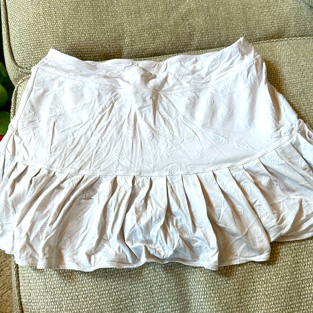 Lilly Pulitzer white skort